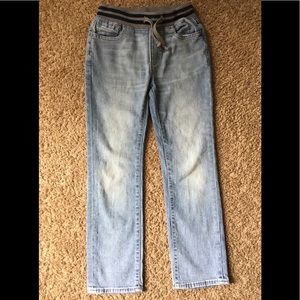 Boys size M (8) super soft denim - EUC